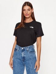 The North Face T-Shirt Foundation Graphic NF0A86XN Czarny Regular Fit. Czarne t-shirty The North Face, l, bez wzorów, z bawełny, bez kołnierzyka, bez ramiączek. Za 169.99 zł.