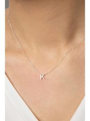Lodie Silver Srebrny naszyjnik z elementem ozdobnym - dł. 43 cm rozmiar: onesize. Szare naszyjniki Lodie Silver, srebrne. Za 65.85 zł.