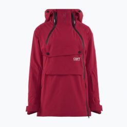 Kurtka snowboardowa damska Colourwear Cake Anorak 2.0. Czerwone kurtki narciarskie Colourwear, m, bez wzorów, z elastanu, bez kaptura, snowboardowy. Za 959.99 zł.