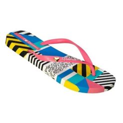 Japonki damskie plażowe do rekreacji Ipanema I love Design. Klapki Ipanema, bez wzorów, z gumy, bez obcasa. Za 132.80 zł.