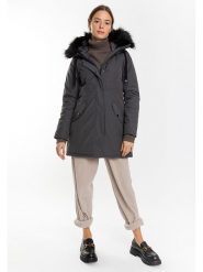 Northwood Parka "Liz" w kolorze antracytowym rozmiar: M. Czarne parki Northwood, m, bez kaptura. Za 274.75 zł.