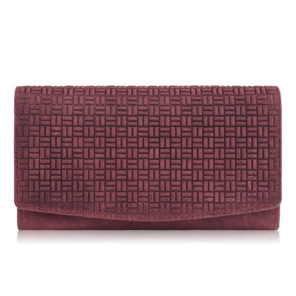 Portfel skórzany vintage różowy Paolo Peruzzi T-109-HCH. Czerwone portfele PAOLO PERUZZI, bez wzorów, ze skóry. Za 69.00 zł.