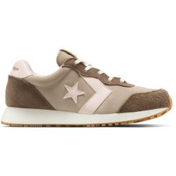 Buty sportowe Converse Omega Trainer. Brązowe obuwie sportowe Converse, z zamszu, bez zapięcia, na fitness i siłownię. Za 590.00 zł.