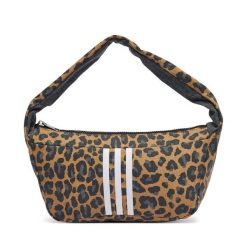 Torebka adidas. Brązowe torebki klasyczne Adidas, bez wzorów, bez dodatków. Za 169.99 zł.
