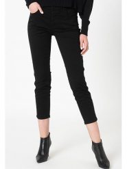 Diesel Clothes Spodnie "Babhila" w kolorze czarnym rozmiar: W24/L30. Czarne spodnie materiałowe Diesel Clothes, l, z aplikacjami, z materiału. Za 153.71 zł.