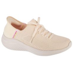 Buty sportowe Sneakersy damskie, Slip-Ins: Ultra Flex 3.0 - Elevated Motion. Brązowe obuwie sportowe Skechers, bez zapięcia, trekkingowe, Skechers Sport. Za 349.99 zł.