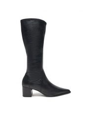 Vagabond Shoemakers Kozaki Giselle 5754-002-20 Czarny. Czarne kozaki Vagabond Shoemakers, ze skóry, bez obcasa, na słupku, bez zapięcia. Za 959.99 zł.