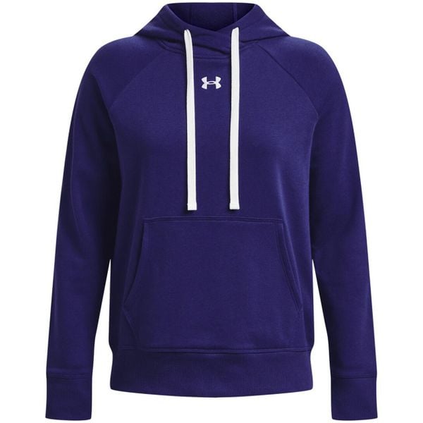 Bluza damska Under Armour Rival Fleece HB Hoodie. Niebieskie bluzy Under Armour, m, bez wzorów, bez kaptura. Za 280.05 zł.