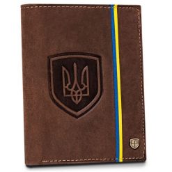 Portfel skórzany Peterson [DH] PTN 303-P-UP UA-HUNT brązowy. Brązowe kolczyki Peterson. Za 57.99 zł.
