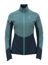 Odlo Kurtka "Run Easy" w kolorze niebieskim do biegania rozmiar: S. Niebieskie kurtki sportowe Odlo, s, bez wzorów, bez kaptura, do biegania. Za 308.18 zł.