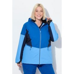 Damskie Kurtka sportowa HYPRAR wodoodporna osłona przeciwśnieżna. Niebieskie kurtki narciarskie Ulla Popken, plus size, bez wzorów, z materiału, bez kaptura, narciarskie. Za 799.99 zł.