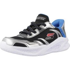 Buty SKECHERS METEOR-LIGHTS Czarny. Czarne trekkingi Skechers, z syntetyku, trekkingowe. Za 258.99 zł.