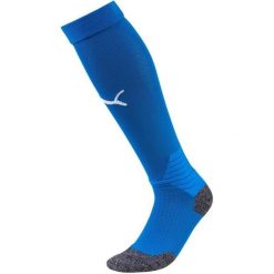 Skarpety Piłkarskie Unisex Dla Dorosłych Liga Core. Niebieskie skarpety Puma, bez wzorów. Za 80.99 zł.