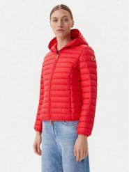 Save The Duck Kurtka przejściowa D33620W GIGA20 Czerwony Regular Fit. Czerwone kurtki Save the duck, bez wzorów, z syntetyku, bez kaptura. Za 449.99 zł.