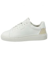 GANT Footwear Skórzane sneakersy "Julice" w kolorze białym rozmiar: 40. Białe trampki GANT Footwear, bez wzorów, z materiału, bez zapięcia. Za 247.11 zł.