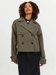 JJXX Kurtka przejściowa Carlie 12248654 Zielony Relaxed Fit. Zielone kurtki JJXX, l, bez wzorów, z syntetyku, bez kaptura. Za 98.99 zł.