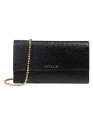 COCCINELLE Skórzana torebka w kolorze czarnym - 20 x 11 cm rozmiar: onesize. Czarne torby na ramię Coccinelle, bez wzorów, z materiału, na ramię, bez dodatków. Za 523.38 zł.