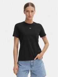 Calvin Klein Jeans T-Shirt LV047F227G Czarny Classic Fit. Czarne t-shirty Calvin Klein Jeans, xl, bez wzorów, z bawełny, bez kołnierzyka, bez ramiączek. Za 169.99 zł.