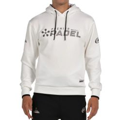 Bluza Bullpadel Premier Piatro 077, rękaw długi, regulowany kaptur, 2 kieszenie. Czarne bluzy bullpadel, l, bez wzorów, bez kaptura. Za 268.50 zł.