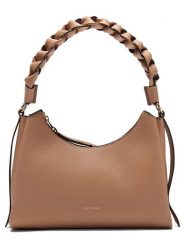 COCCINELLE Skórzana torebka w kolorze karmelowym - 30 x 16 cm rozmiar: onesize. Brązowe torby na ramię Coccinelle, bez wzorów, z materiału, przez ramię, bez dodatków. Za 880.59 zł.