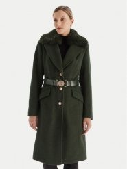Guess Płaszcz przejściowy W5BL25 W2672 Zielony Regular Fit. Zielone płaszcze Guess, m, z aplikacjami, z syntetyku, bez kaptura. Za 849.99 zł.