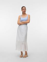 Vero Moda Spódnica w kolorze białym rozmiar: L. Białe spódnice Vero Moda, l, bez wzorów, z bawełny, maxi. Za 96.14 zł.