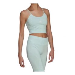 Biustonosz sportowy damski Adidas Sml Spagcrop. Niebieskie bielizna sportowa Adidas, l, bez wzorów. Za 92.00 zł.