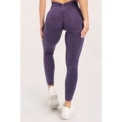 Legginsy fitness damskie Gym Glamour seamless deep push up. Fioletowe legginsy GYM GLAMOUR, s, bez wzorów. Za 169.99 zł.