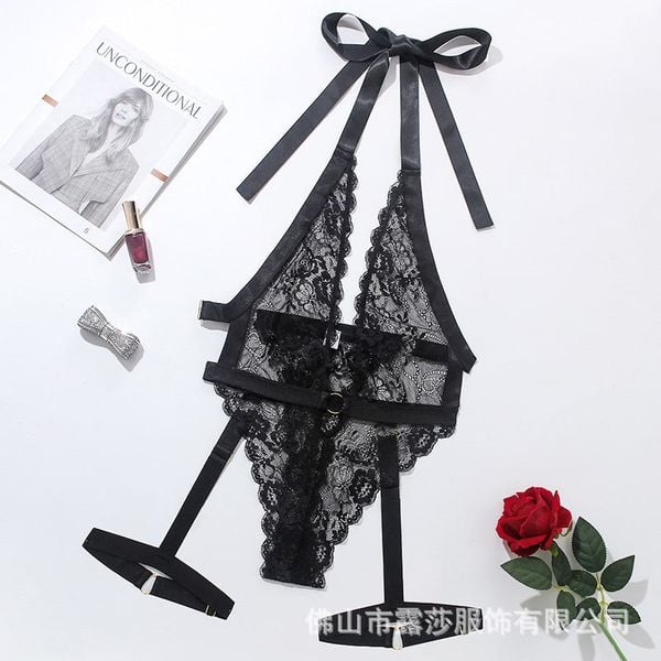 Body koronkowe z dekoltem do stylizacji specjalnych Perry. Czarne body Intica, m, bez wzorów, z koronki. Za 129.00 zł.