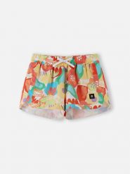 Reima Szorty kąpielowe "Nauru" ze wzorem rozmiar: 158. Brązowe szorty Reima, bez wzorów, z materiału. Za 84.21 zł.