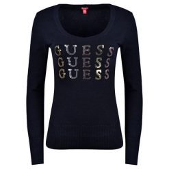 Guess Damski Sweter Laine Logo Pullover Sweater (Rozmiar L). Swetry marki Guess. W wyprzedaży za 293.00 zł.