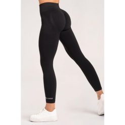 Legginsy fitness damskie Gym Glamour push up 2.0. Czarne legginsy GYM GLAMOUR, xs, bez wzorów. Za 169.99 zł.