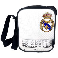 Torba na ramię Cyp Brands Real Madrid. Białe torby na ramię REAL MADRID, bez wzorów, na ramię, duże, bez dodatków. Za 89.00 zł.