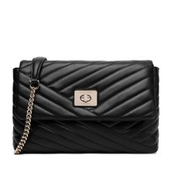 Torebka Nine West. Czarne torebki klasyczne Nine West, bez wzorów, bez dodatków. Za 199.99 zł.
