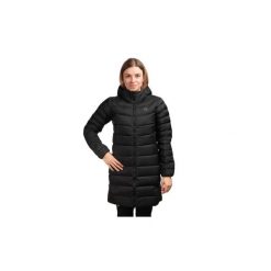 Płaszcz trekkingowy damski Cerium Mid Coat Women. Czarne płaszcze Arc'teryx, bez wzorów, z puchu, bez kaptura. Za 2,399.99 zł.
