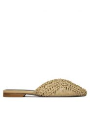 Patrizia Pepe Klapki 8Z0140/L109 Beżowy jasny. Brązowe klapki Patrizia Pepe, bez wzorów, ze skóry, bez obcasa. Za 1,249.00 zł.