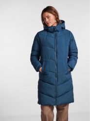 Pieces Płaszcz zimowy 17126619 Niebieski Oversize. Niebieskie płaszcze Pieces, na zimę, m, bez wzorów, z syntetyku, bez kaptura. Za 279.99 zł.