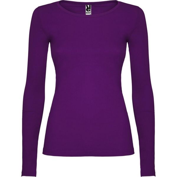 Damska Koszulka Z Długim Rękawem Extreme. Fioletowe bluzki ROLY, s, bez wzorów, sportowe, bez kołnierzyka, bez ramiączek. Za 41.99 zł.