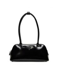 Guess Torebka HWNY94 96080 Czarny. Czarne torebki klasyczne Guess, z aplikacjami, ze skóry, bez dodatków. Za 589.99 zł.