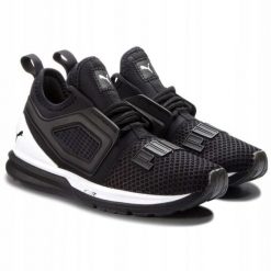Buty treningowe damskie Puma Ignite Limitless 2 191457 01. Czarne obuwie sportowe Puma, bez zapięcia. Za 239.00 zł.