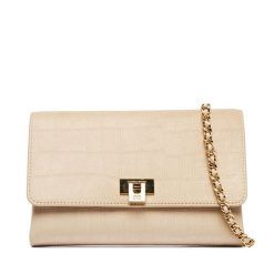 Torebka Elisabetta Franchi. Brązowe torebki klasyczne Elisabetta Franchi, bez wzorów, bez dodatków. Za 1,239.99 zł.