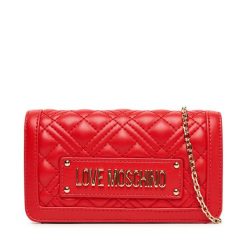 Torebka LOVE MOSCHINO. Czerwone torebki klasyczne Love Moschino, bez wzorów, bez dodatków. Za 639.99 zł.