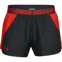 Spodenki sportowe damskie Under Armour New Play Short. Czarne obuwie sportowe Under Armour, bez zapięcia, na fitness i siłownię. Za 149.00 zł.