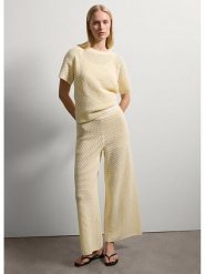 STEFANEL Spodnie w kolorze jasnożółtym rozmiar: M. Żółte spodnie materiałowe Stefanel, m, bez wzorów, z materiału. Za 252.99 zł.