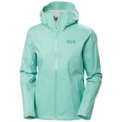 Damska kurtka wodoodporna Helly Hansen Loke Terra. Niebieskie kurtki sportowe Helly Hansen, bez wzorów, bez kaptura. Za 649.00 zł.
