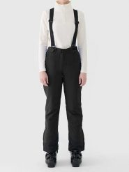 4F Spodnie narciarskie w kolorze czarnym rozmiar: XL. Czarne spodnie dresowe 4f, m, bez wzorów, narciarskie. Za 361.99 zł.