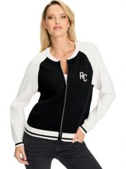 Heine Kurtka w kolorze czarno-białym rozmiar: 42. Czarne kurtki Heine, bez wzorów, bez kaptura. Za 78.99 zł.