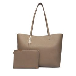 Torebka DKNY. Brązowe torebki klasyczne DKNY, bez wzorów, bez dodatków. Za 1,219.00 zł.