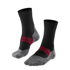 Skarpetki damskie Falke RU4 Endurance Cool. Czarne skarpety Falke, bez wzorów, z elastanu. Za 140.50 zł.