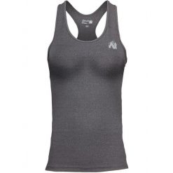 Damski tank top Gorilla Wear Aspen. Szare topy GORILLA WEAR, m, bez wzorów, bez kołnierzyka, bez ramiączek. Za 157.00 zł.